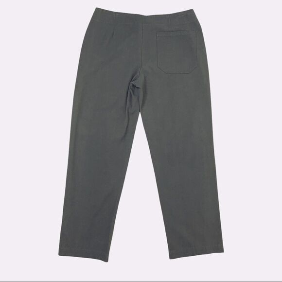 NWT Leo & Sage Olive Green Chino Crop Pants Fray 2 - Picture 7 of 13
